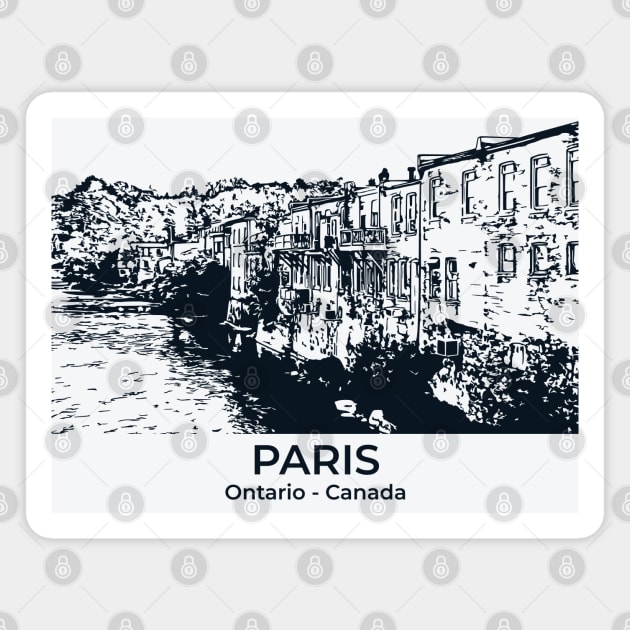 Paris - Ontario Magnet by Lakeric